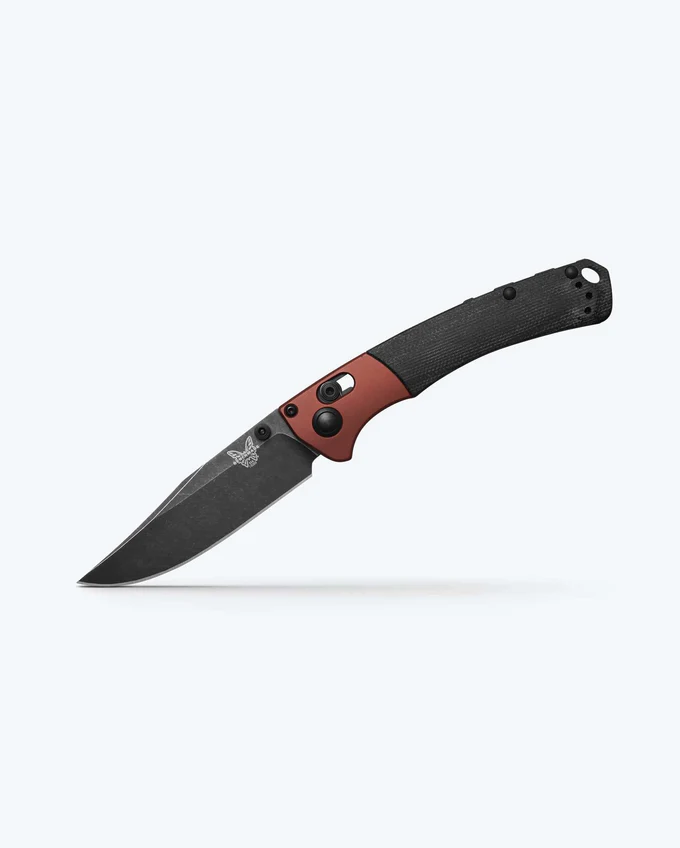Benchmade Mini Crooked River - Burnt Copper - Black Micarta