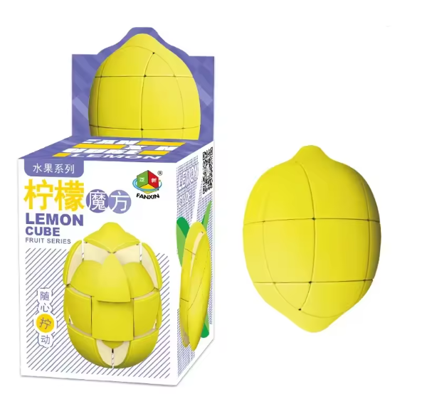 BRAIN PUZZLE FRUITS CUBIC Lemon