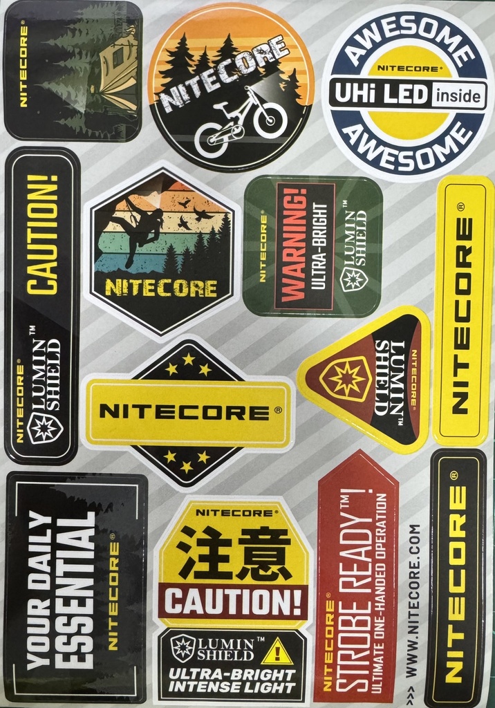 Nitecore Free Sticker 01