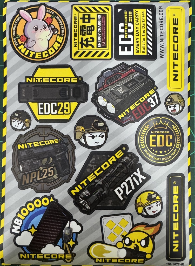 Nitecore Free Sticker 02